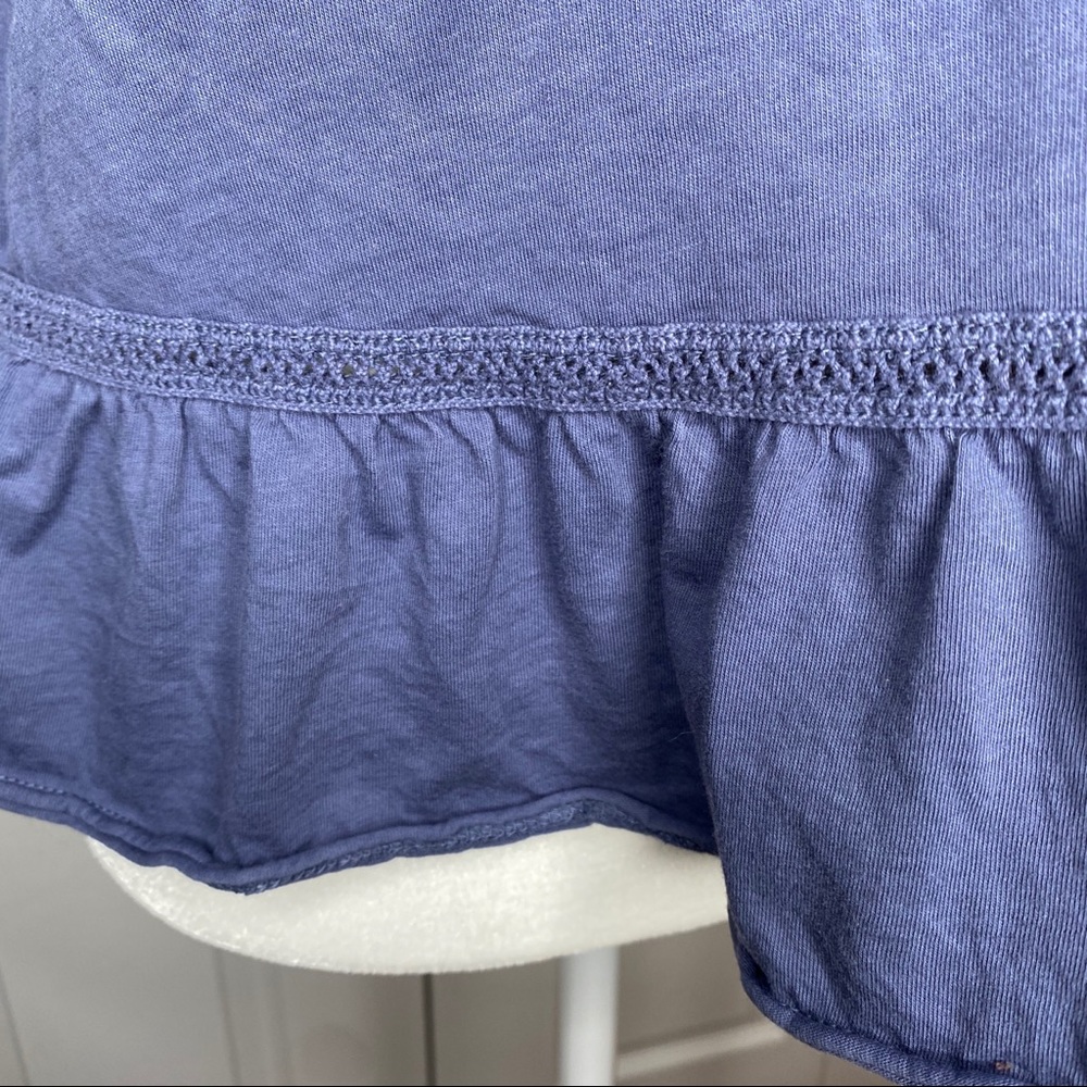 🔥SOLD🔥Abercrombie & Fitch Tank Top Slate Blue Size Small - Picture 6 of 16